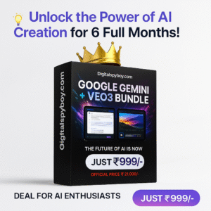 LIMITED-TIME DEAL FOR AI ENTHUSIASTS — GOOGLE GEMINI + VEO3 BUNDLE
